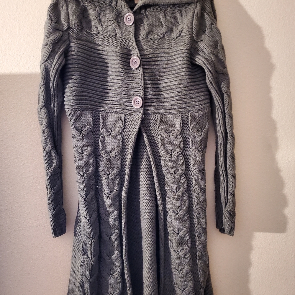 One A long sweter